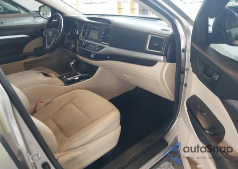 2014 Toyota Highlander Le Plus V6 from USA, damaged, VIN 5TDBKRFH5ES021354